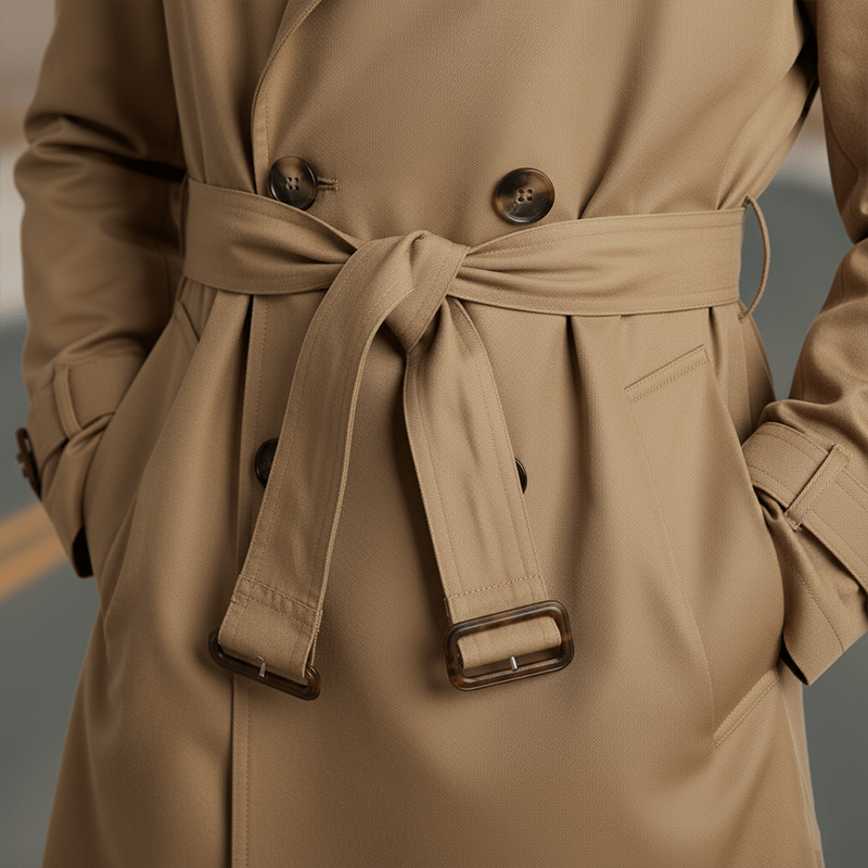 Gabriele | Trench in Twill di Cotone