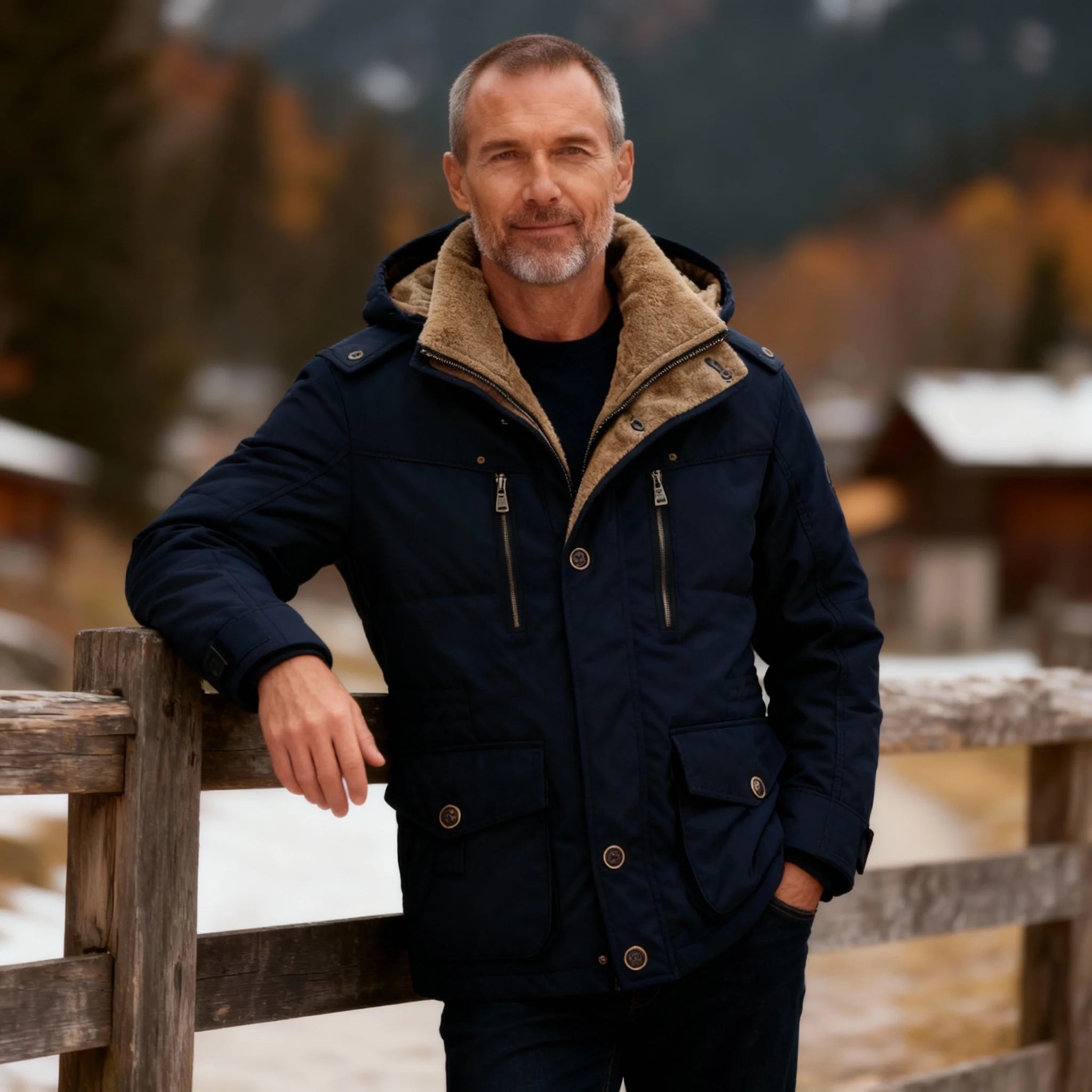 Paolo | Giacca Invernale Tecnica Impermeabile