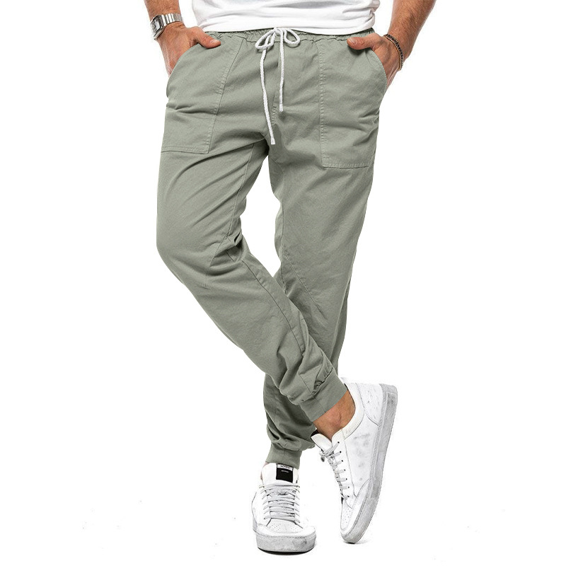 Pantaloni Casual e Confortevoli con Micro-Stretch per Uso Quotidiano