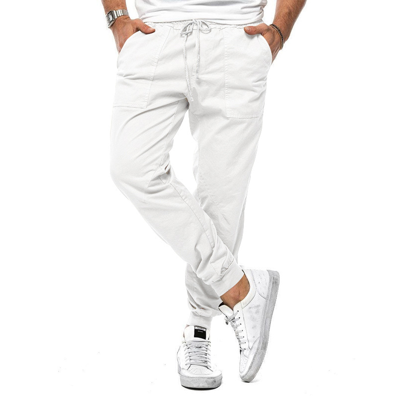 Pantaloni Casual e Confortevoli con Micro-Stretch per Uso Quotidiano