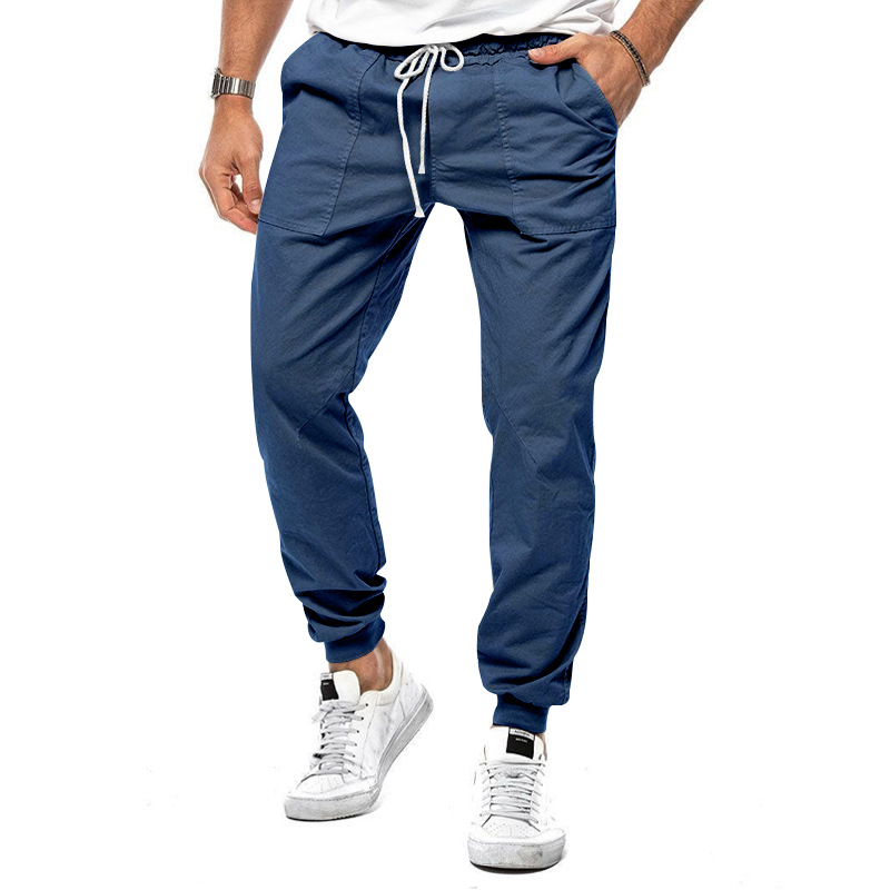 Pantaloni Casual e Confortevoli con Micro-Stretch per Uso Quotidiano
