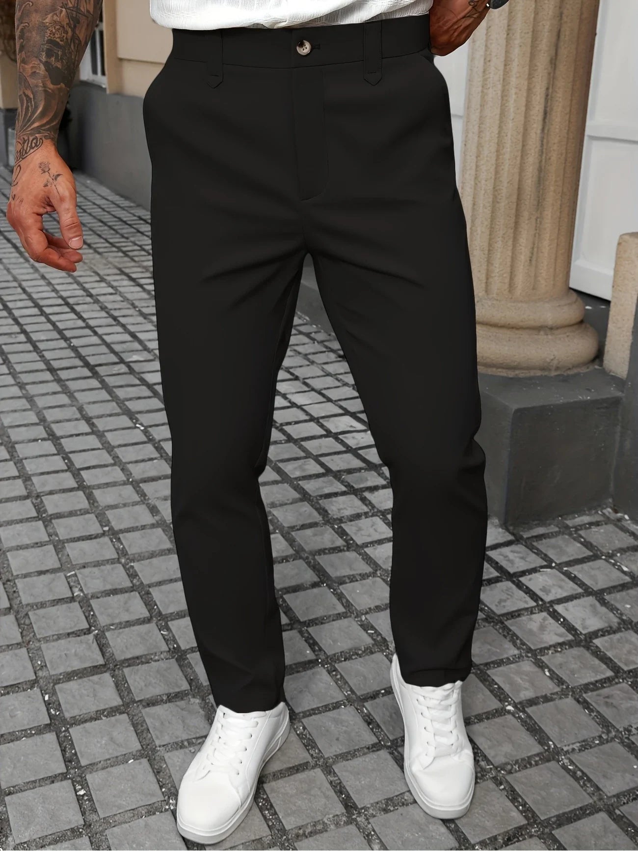 Stefano | Pantaloni Casual Larghi