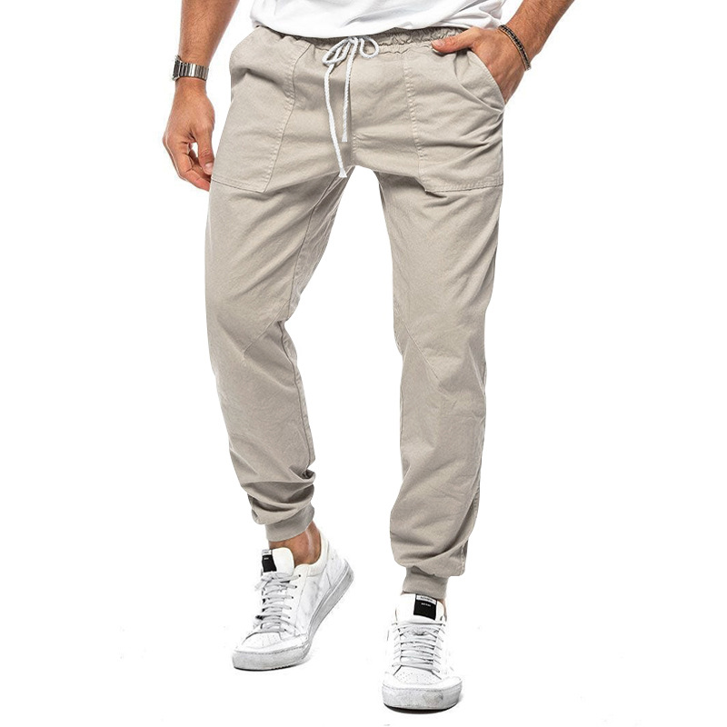 Pantaloni Casual e Confortevoli con Micro-Stretch per Uso Quotidiano