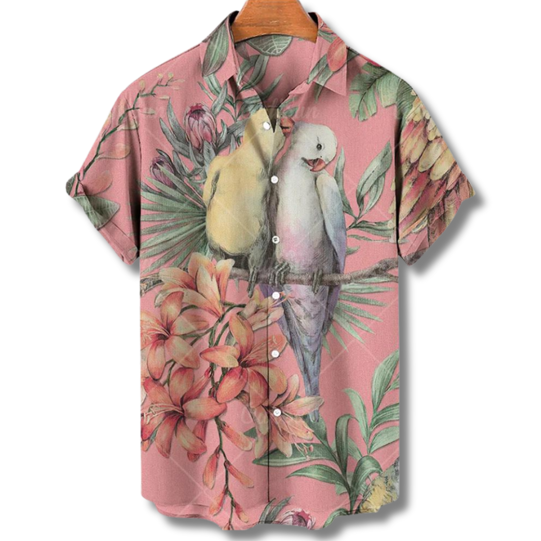 Camicia Hawaii da uomo confortevole