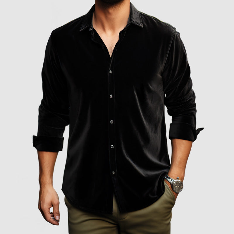 Camicia in Velours Vintage