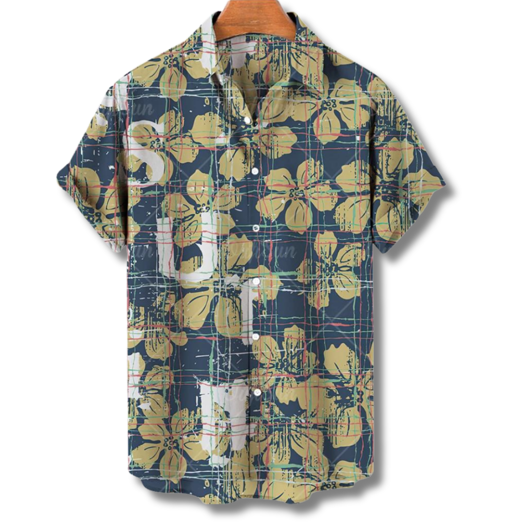 Camicia Hawaii da uomo confortevole