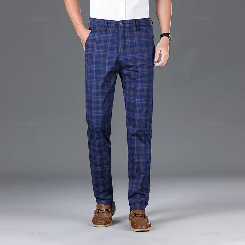 Pantaloni Classici a Vita Alta