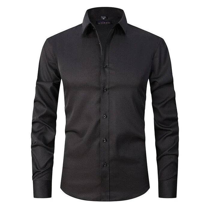 Camicia Uomo Elasticizzata Antipiega