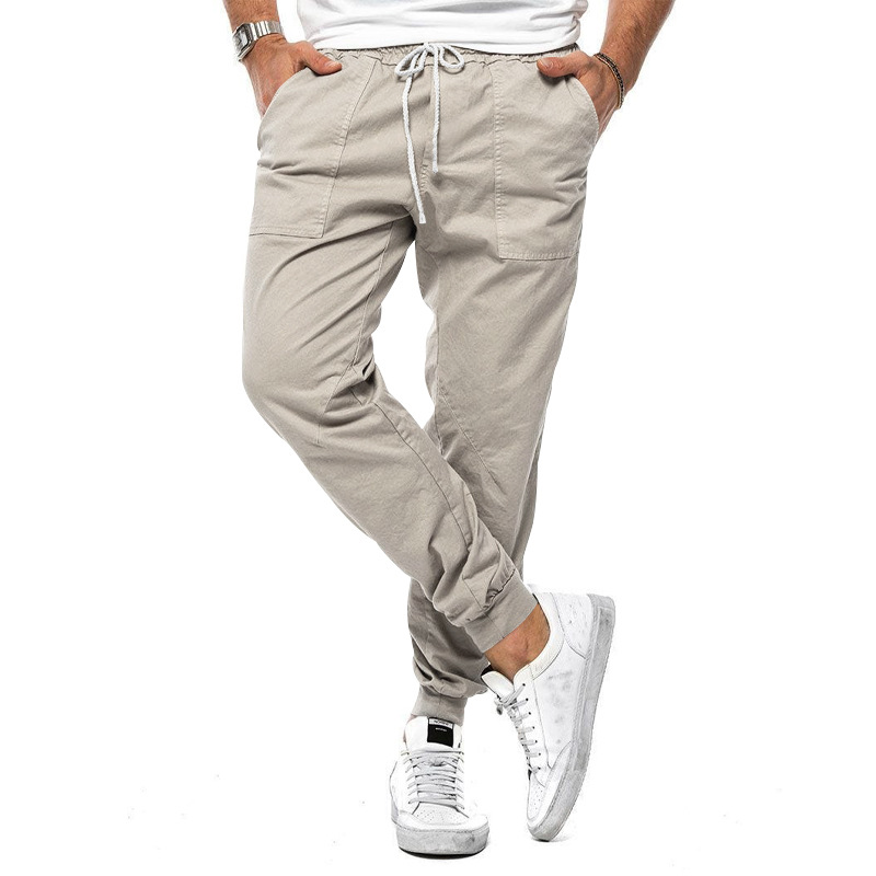 Pantaloni Casual e Confortevoli con Micro-Stretch per Uso Quotidiano