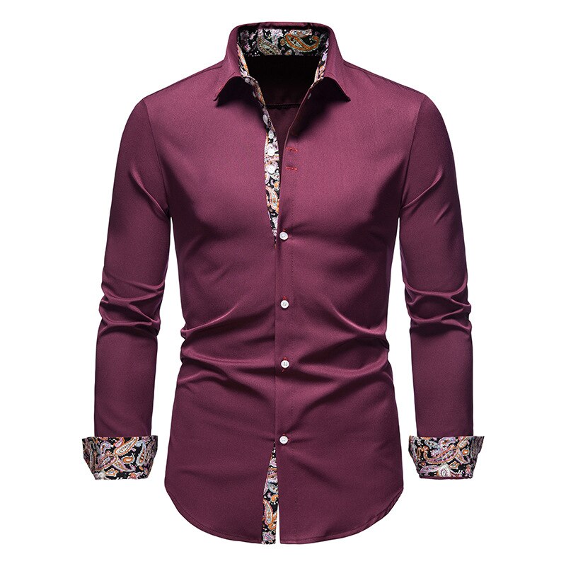 Camicia Senza Pieghe Elegante