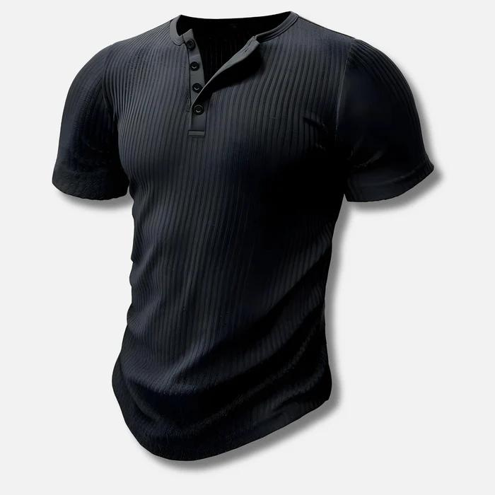 T-shirt Henley Muscle Fit