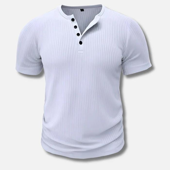 T-shirt Henley Muscle Fit