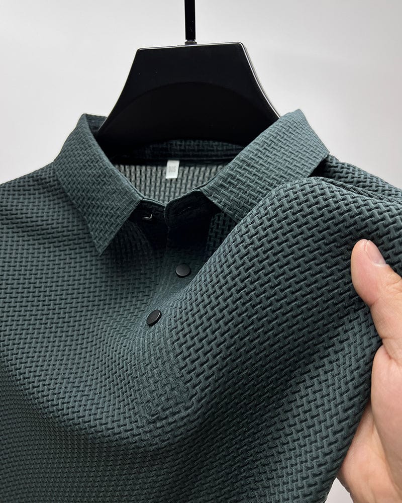 Leonardo | Polo Premium da Uomo in Cotone Piqué Smart Casual con Vestibilità Slim