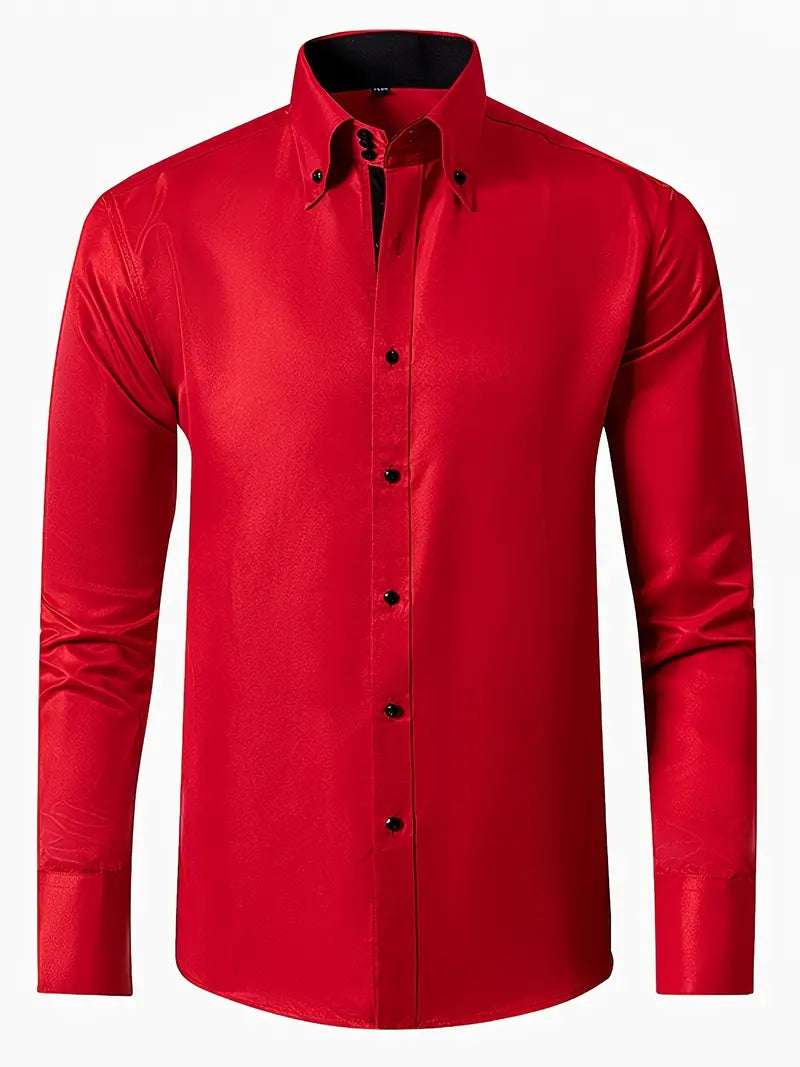 Camicia Elegante a Maniche Lunghe