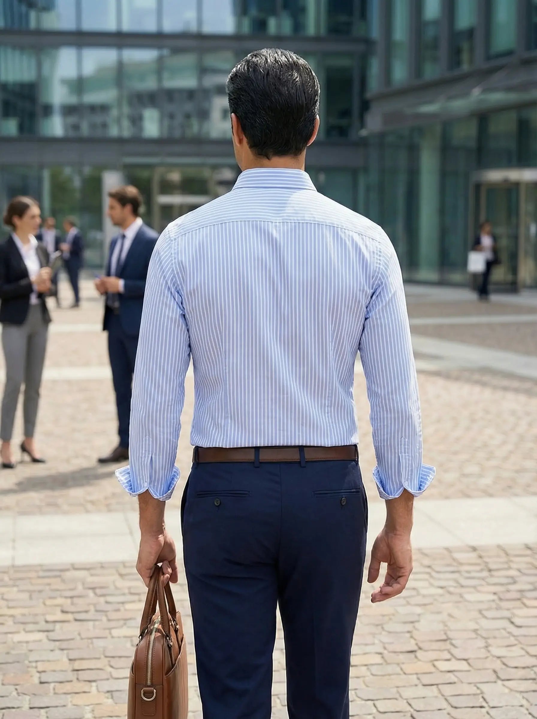 Hugo - Camicia in Cotone Striata