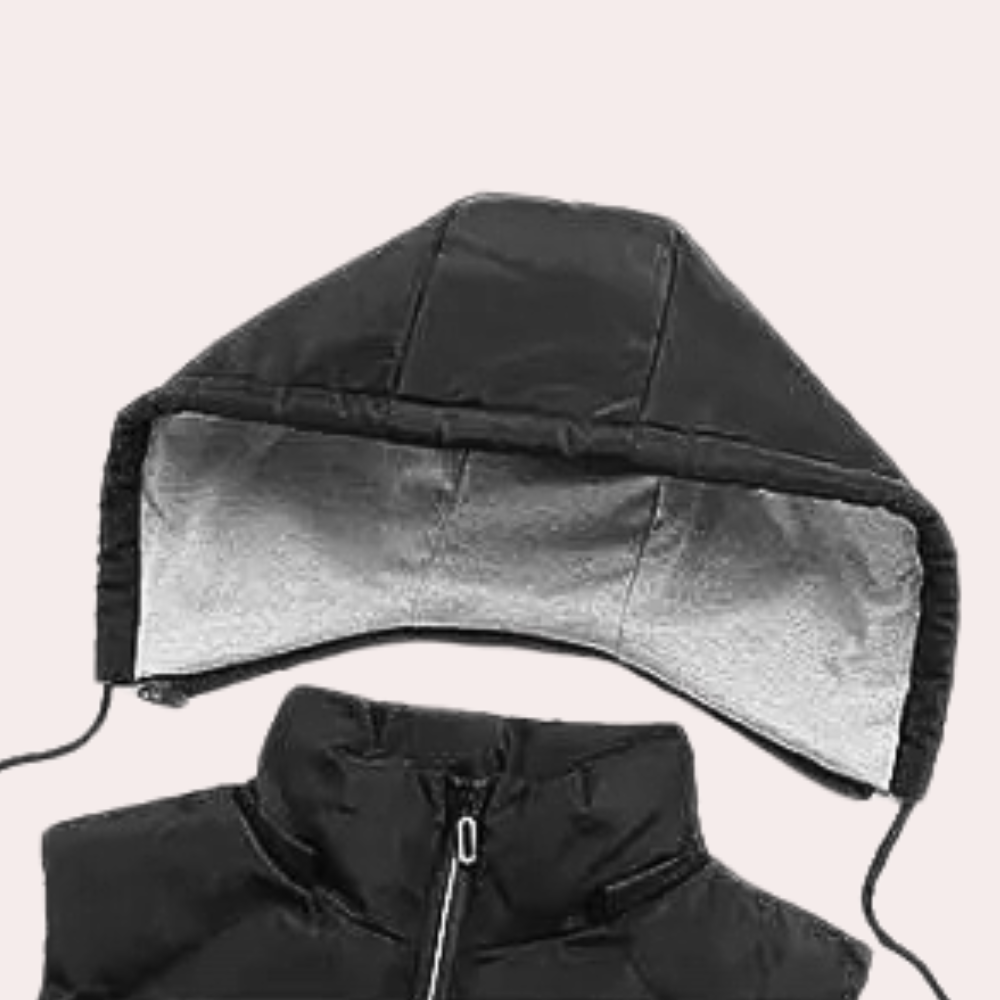Stefano | Gilet con cappuccio caldo uomo
