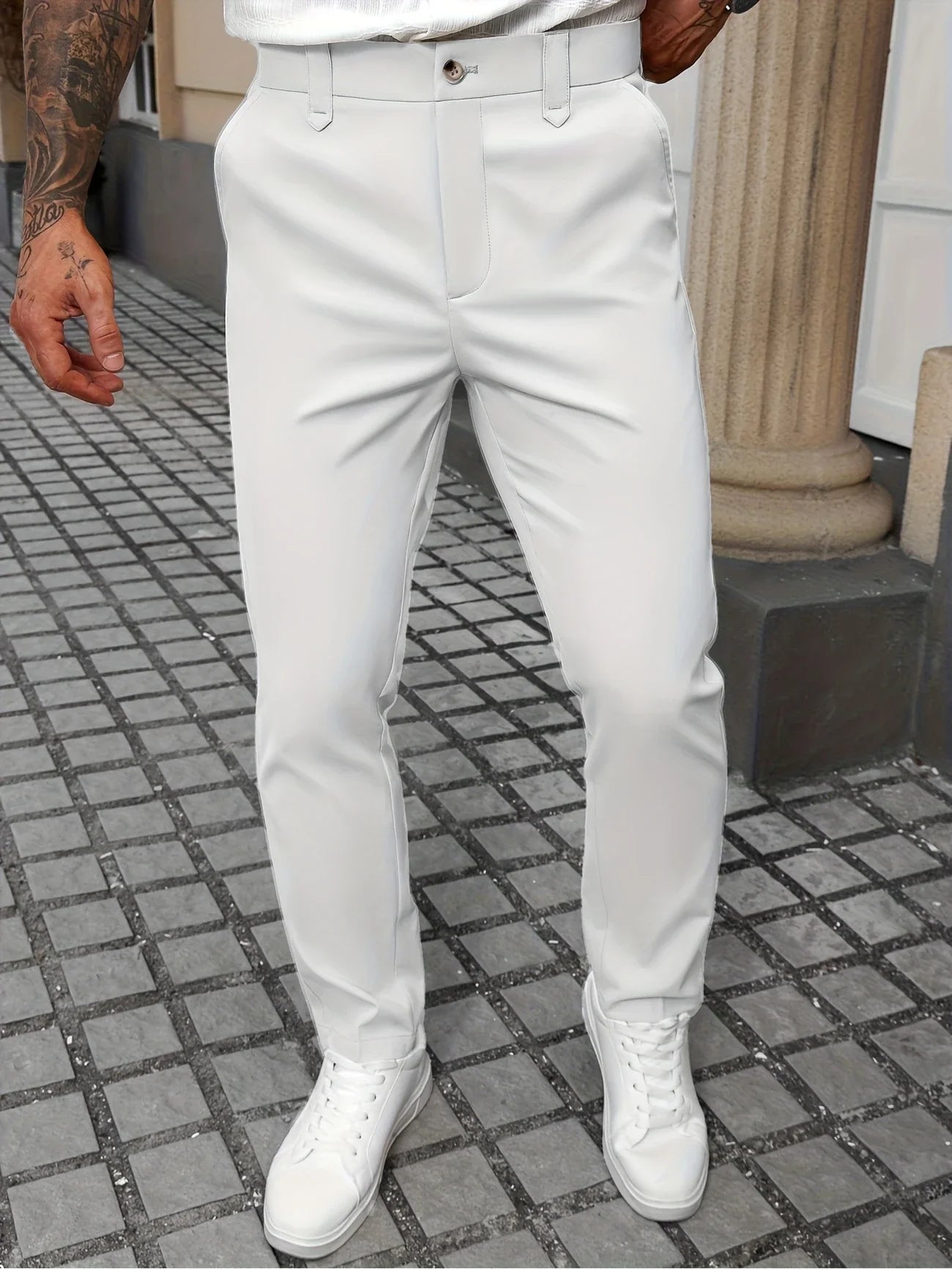 Stefano | Pantaloni Casual Larghi