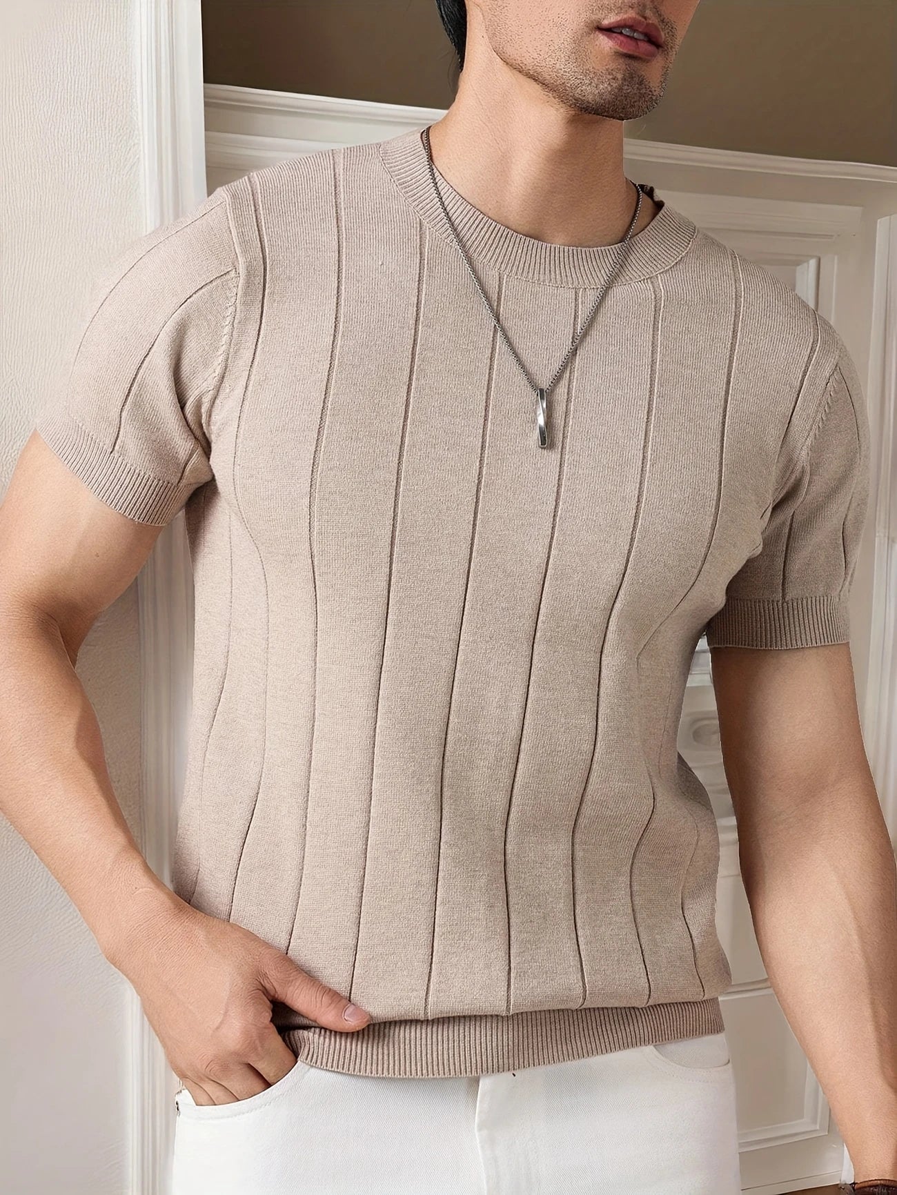 Lorenzo | T-shirt in lana merino