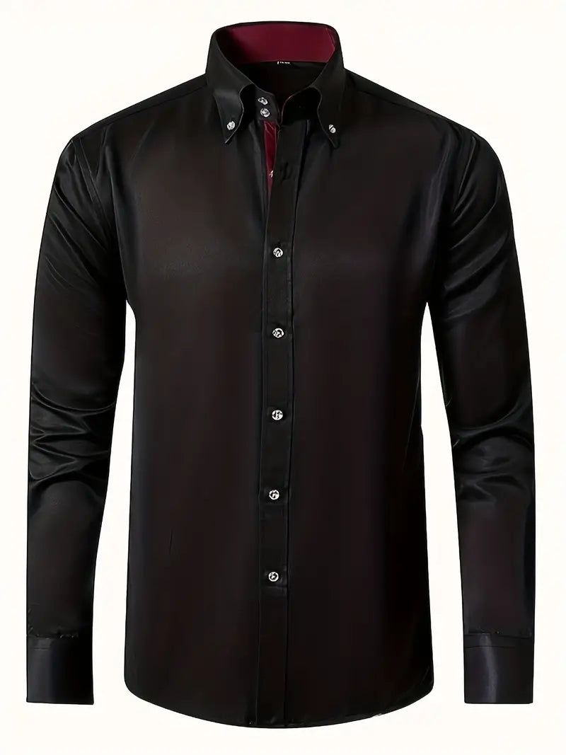 Camicia Elegante a Maniche Lunghe