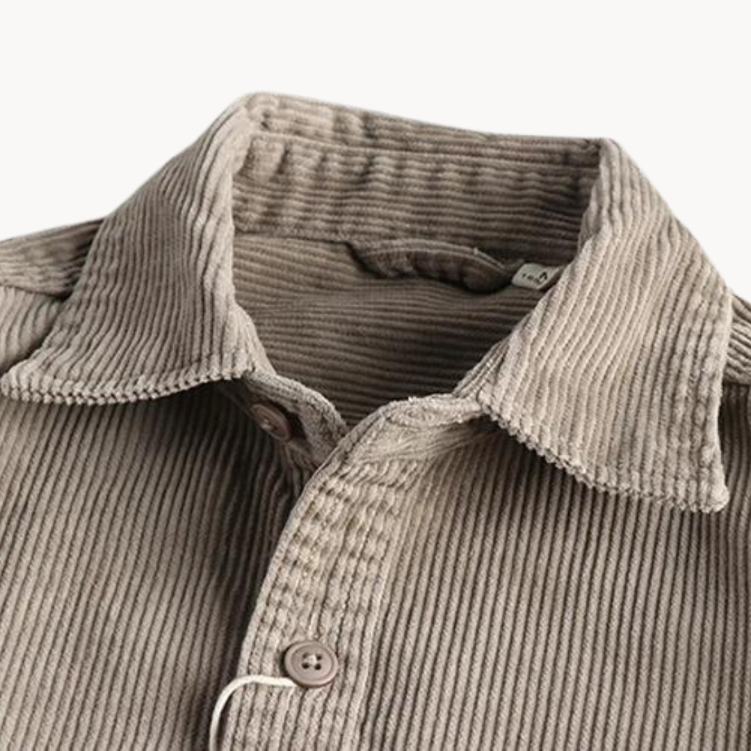 Classica Camicia da Lavoro in Corduroy