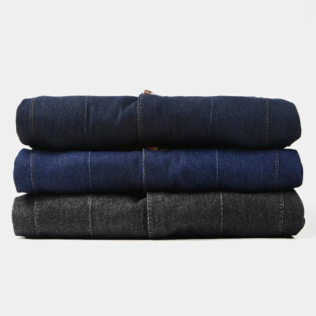 Blazer in Denim Elegante