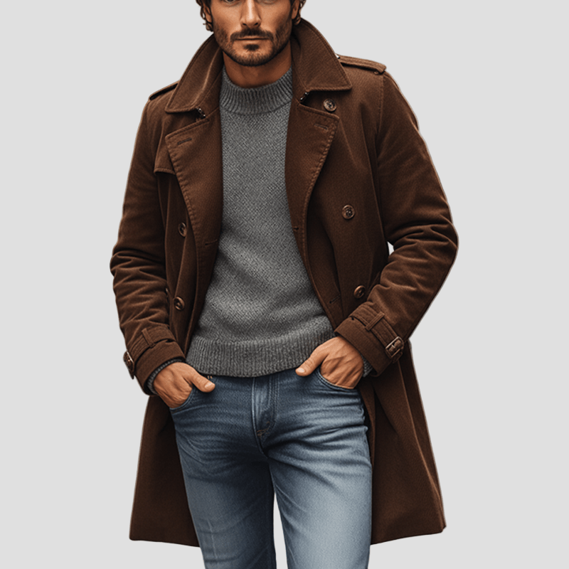 Edoardo | Cappotto Invernale in Corduroy