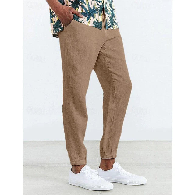 Leone | Pantalone estivo in lino per uomo