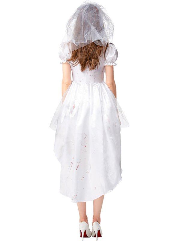 Abito da sposa insanguinato costume di Halloween | Mini