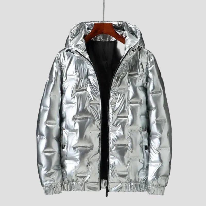 Alessio | Piumino Trapuntato con Cappuccio e Trattamento Idrorepellente