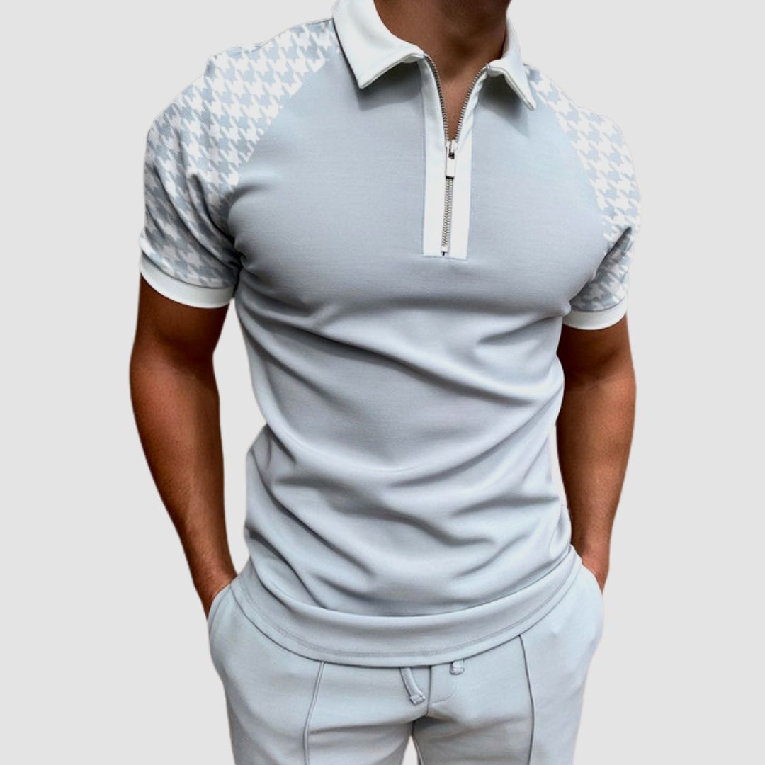 Camicia Elegante Leggera Stile Parigino Uomo