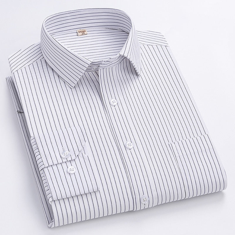 Niccolò | Camicia Classica a Maniche Lunghe in Cotone