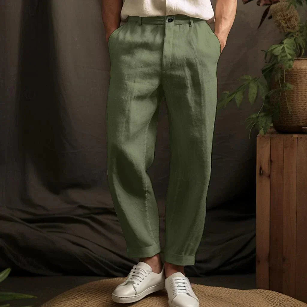 Pantaloni Casual in Lino per l'Estate