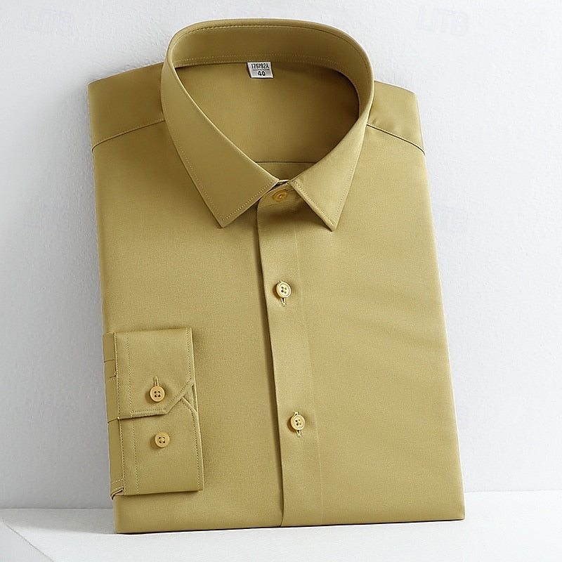 Alessandro | Camicia Classica a Maniche Lunghe in Cotone