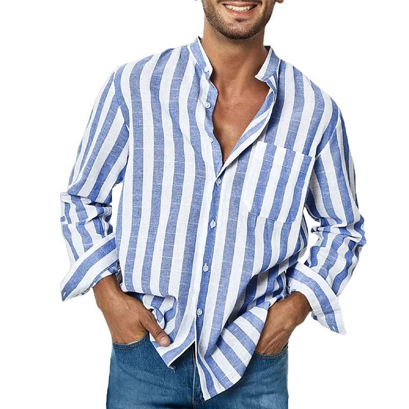 Hugo - Camicia in Cotone Striata