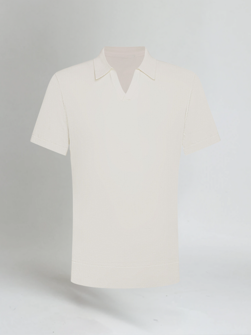 Polo Minimalista Uomo Elegante