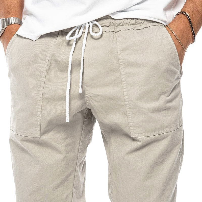 Pantaloni Casual e Confortevoli  con Micro-Stretch per Uso Quotidiano