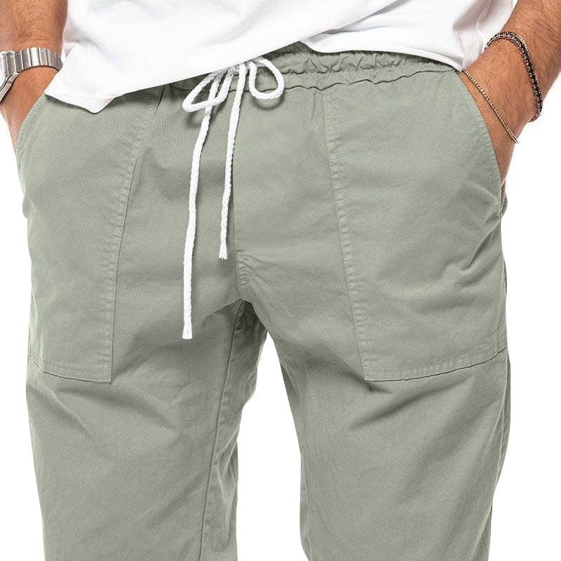 Pantaloni Casual e Confortevoli  con Micro-Stretch per Uso Quotidiano