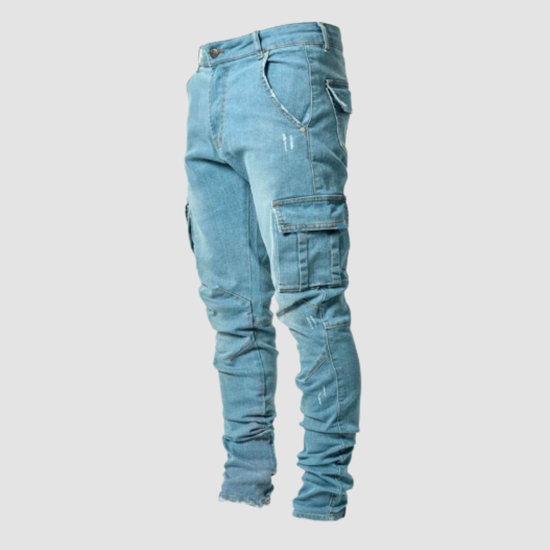 Jeans Casual in Denim Ultra Elasticizzato