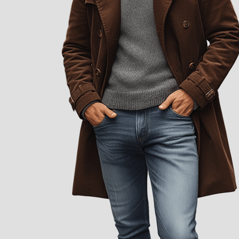 Edoardo | Cappotto Invernale in Corduroy