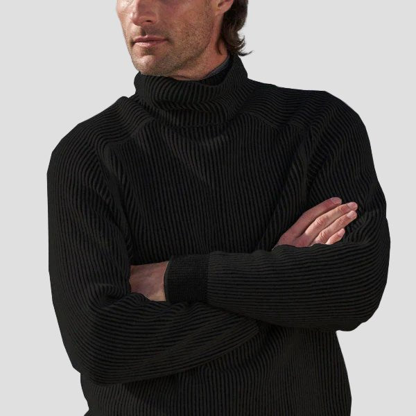 Andrea | Elegante Maglione Dolcevita in Cashmere da Uomo