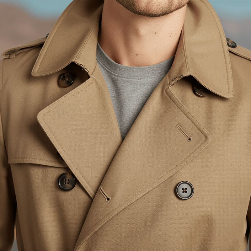 Gabriele | Trench in Twill di Cotone