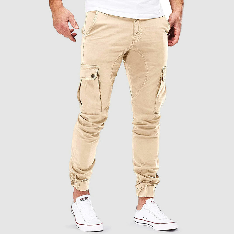Pantaloni Cargo Uomo Eleganti