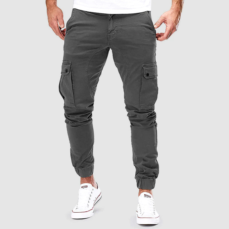 Pantaloni Cargo Uomo Eleganti