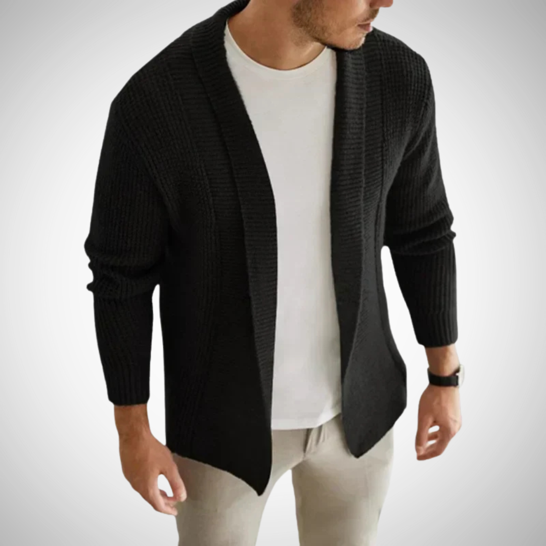 Alessandro | Cardigan con zip elegante da uomo
