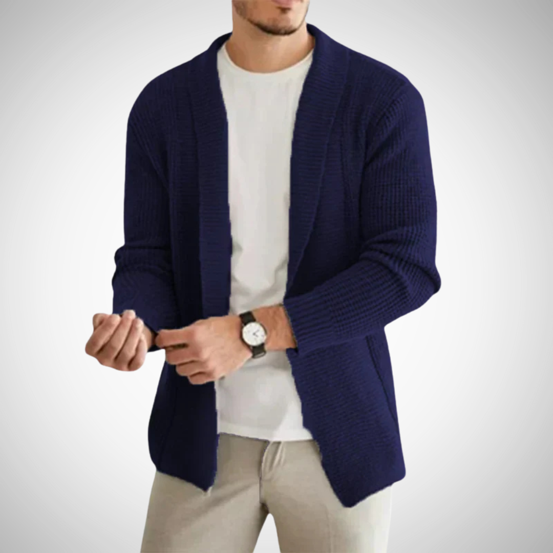 Alessandro | Cardigan con zip elegante da uomo