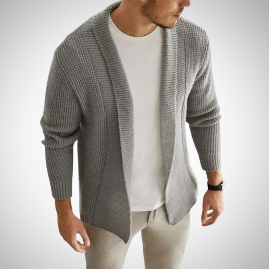Alessandro | Cardigan con zip elegante da uomo