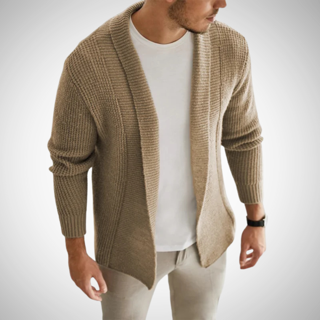 Alessandro | Cardigan con zip elegante da uomo