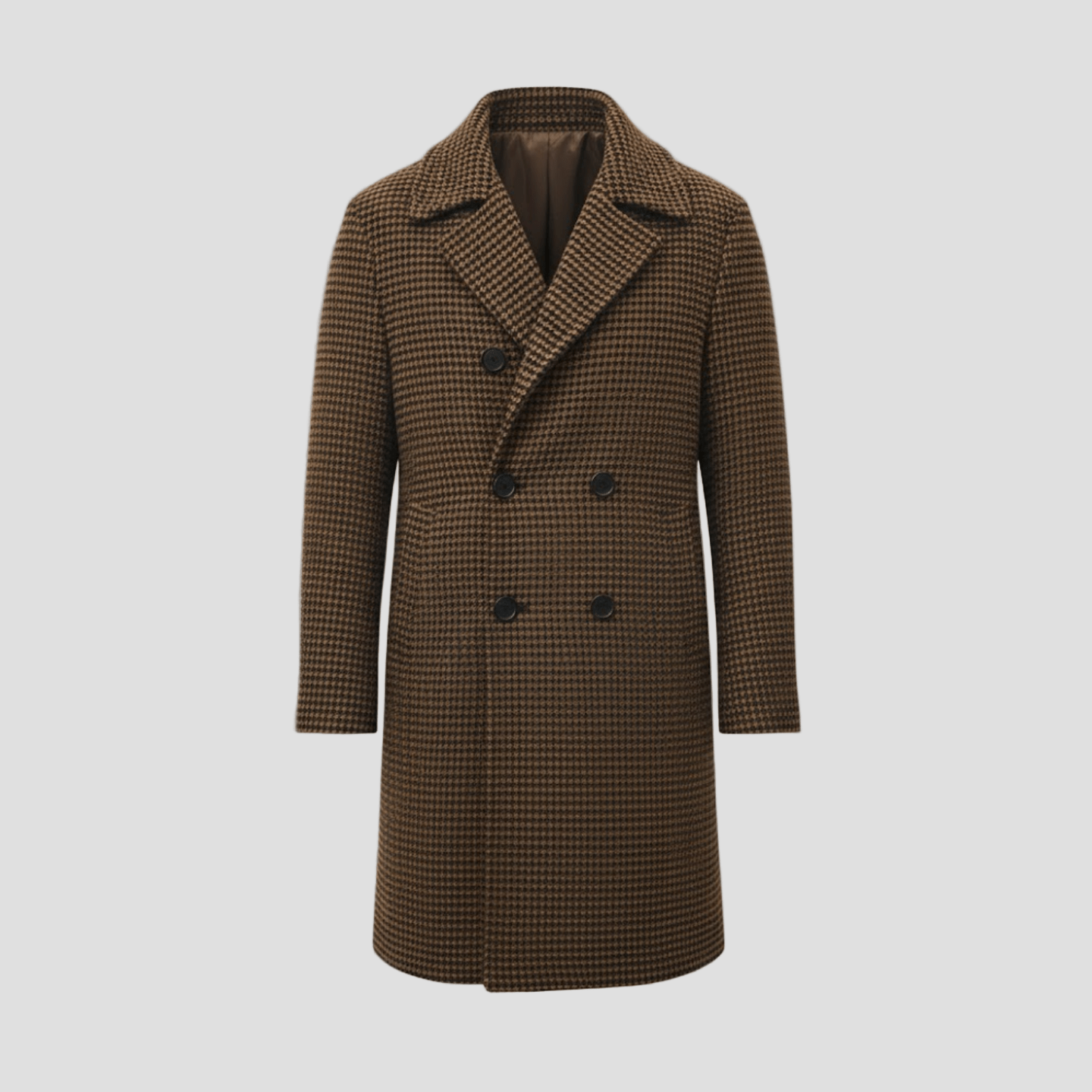 Raffaele | Cappotto Doppiopetto a Quadri