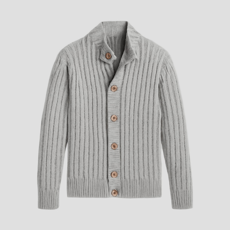 Zeno | Cardigan in maglia monopetto