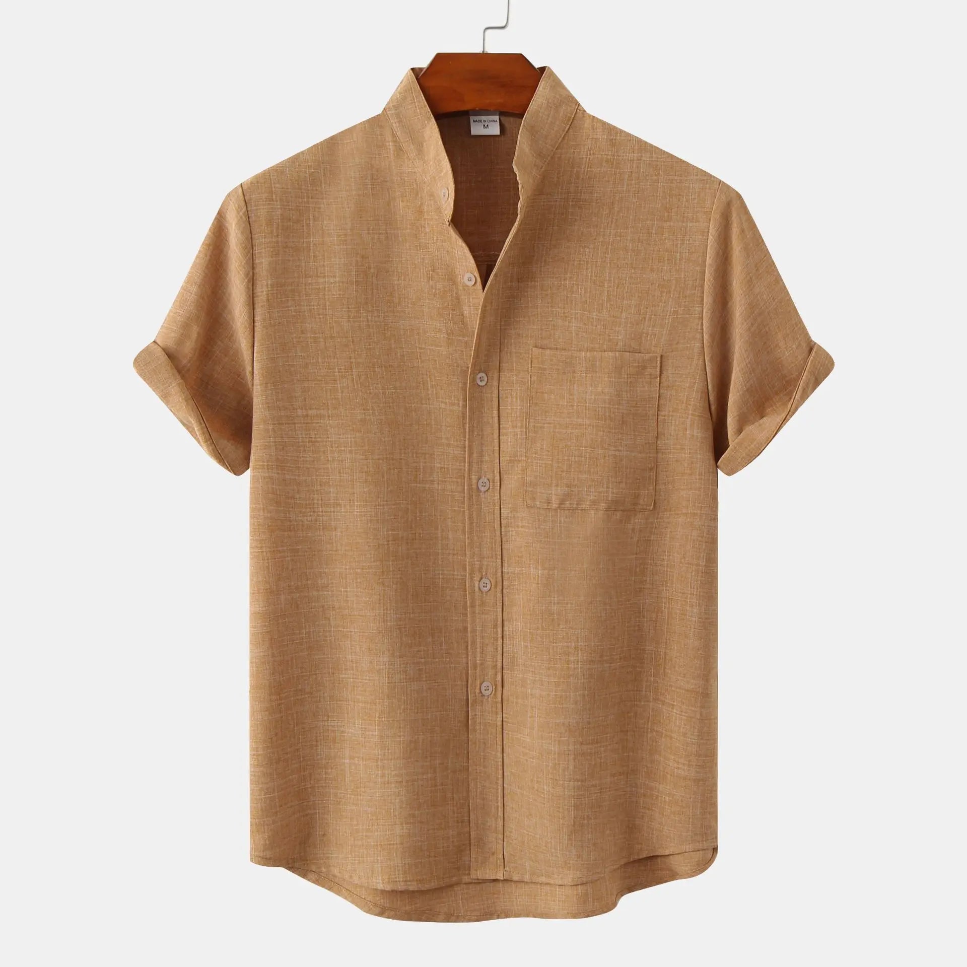 Camicia Traspirante in Lino Elegante